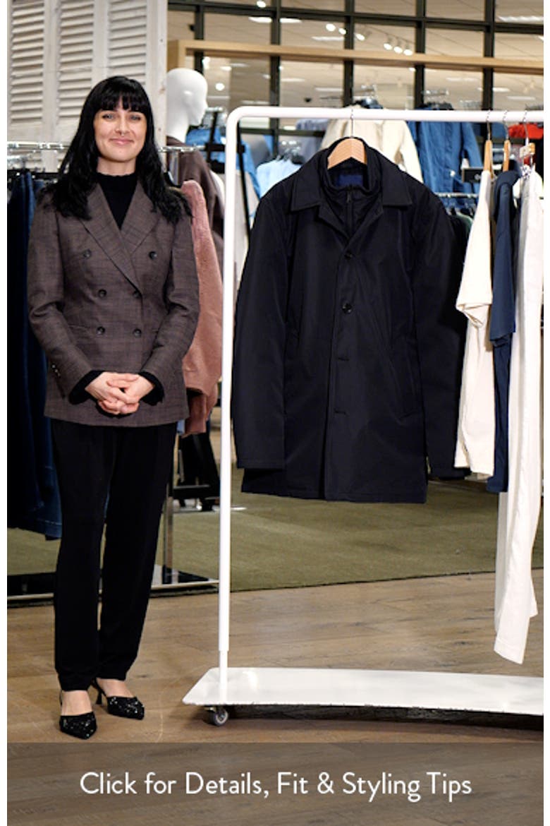 Removable Mock Neck Water Resistant Jacket video