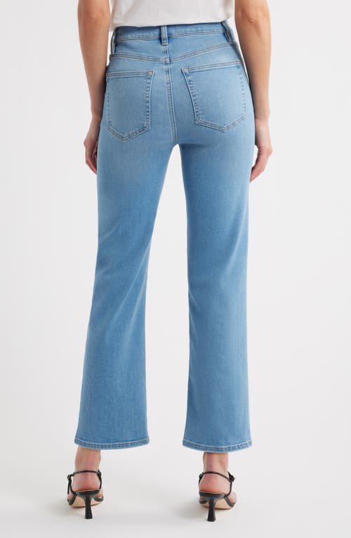 Frame Le Sleek High Waist Ankle Straight Leg Jeans In Honeymoon