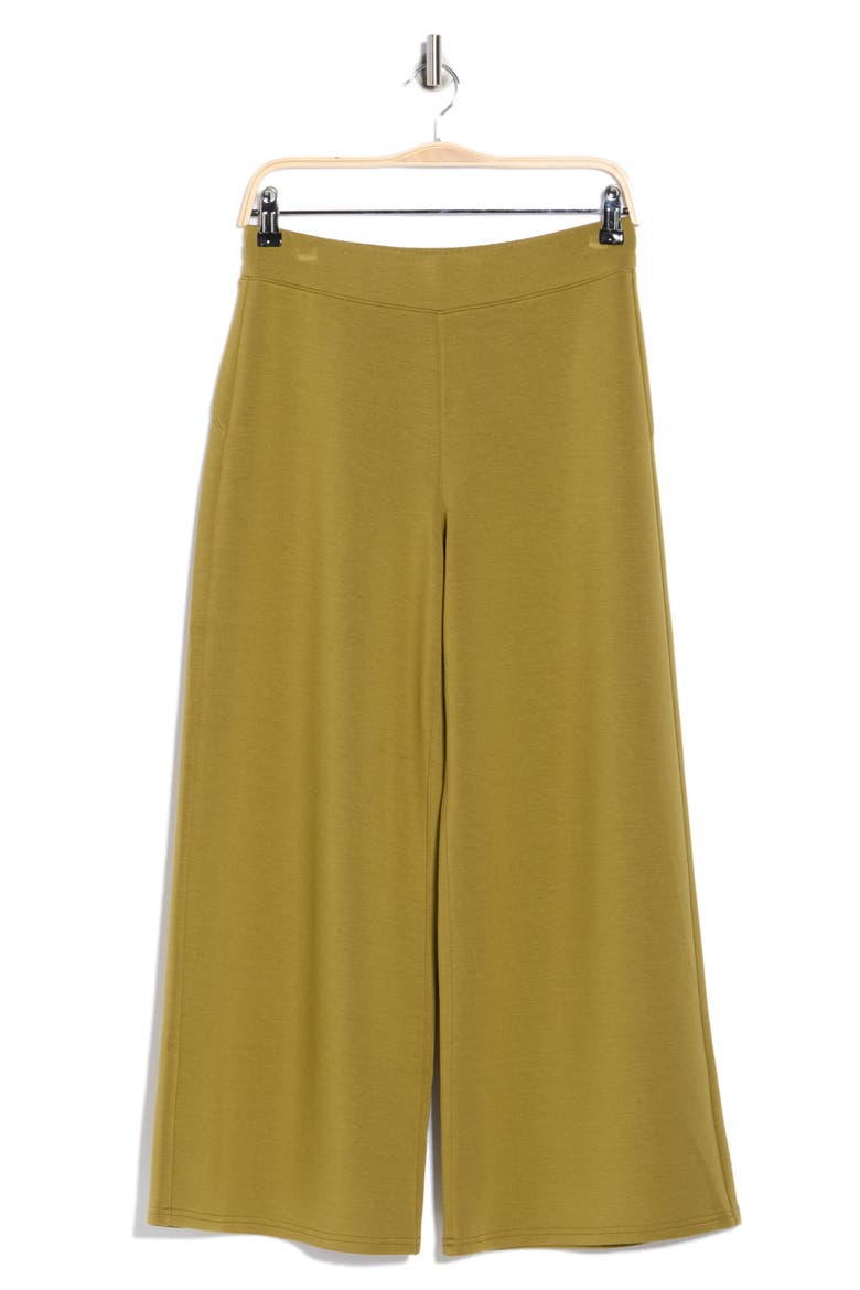 Crop Wide Leg Pants, Main, color, OLIVINE