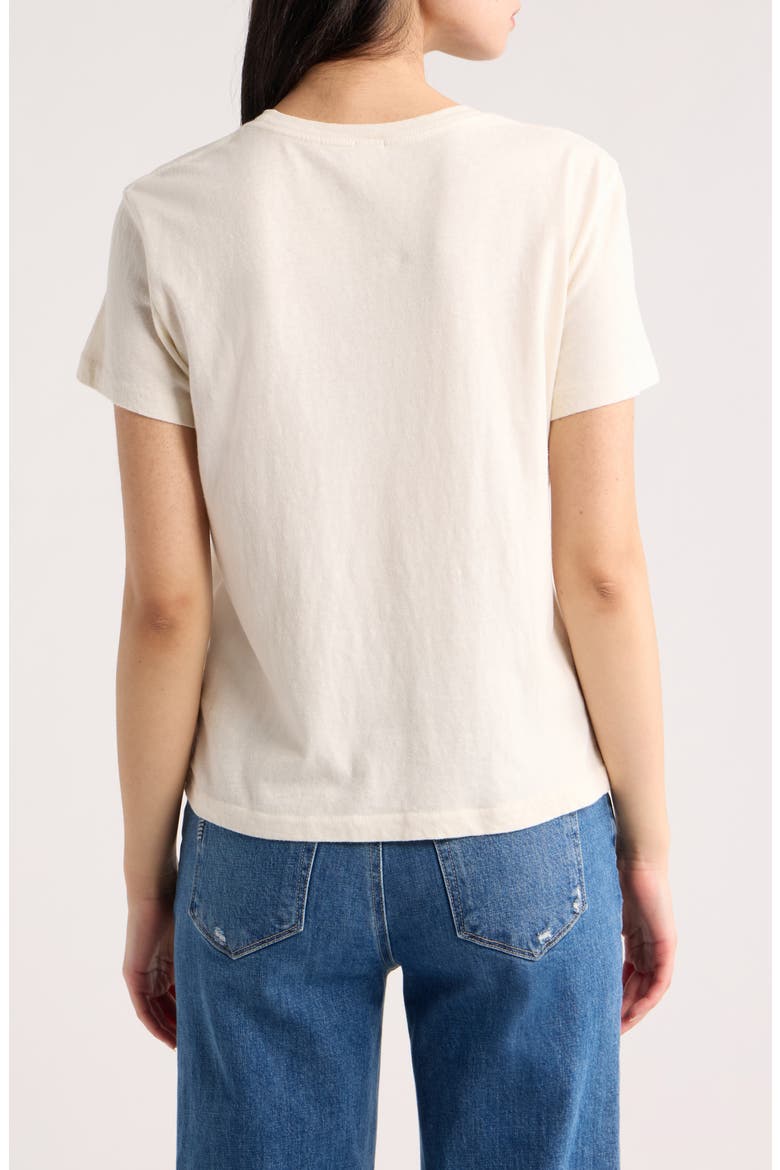 Classic Just a Girl Graphic Cotton T-Shirt, Alternate, color, VINTAGEWHITE