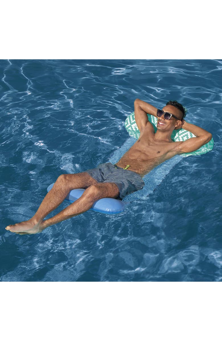 H2OGO! Comfort Plush Hammock Pool Water Beach Lounge Float, Alternate, color, 