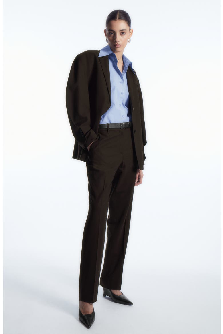 Oversize Tailored Shirt, Alternate, color, BLUE LIGHT