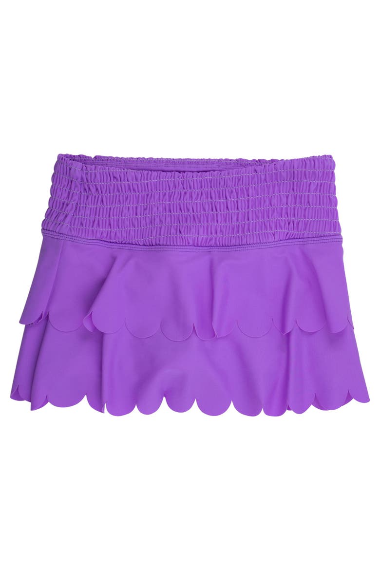 UPF50+ Active Tiered Flare Skort, Alternate, color, Neon Purple