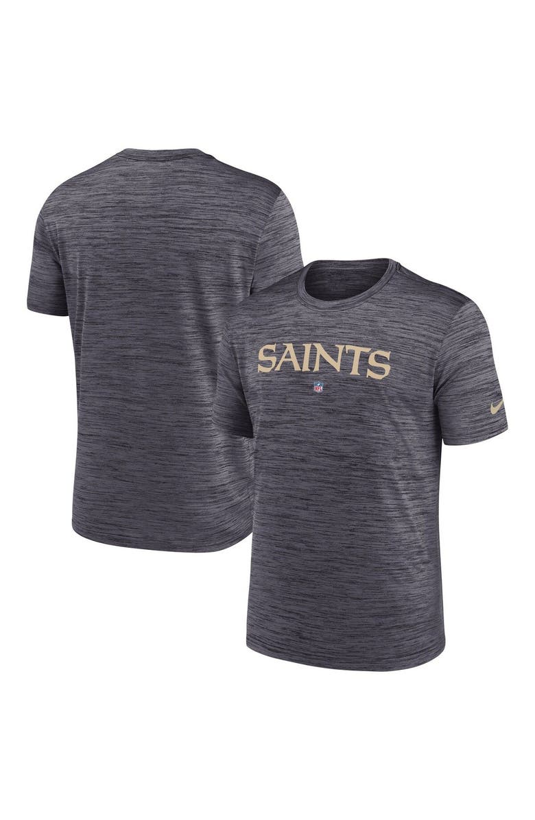 Nike Men's Nike Black New Orleans Saints Velocity Performance T-Shirt, Main, color, Black