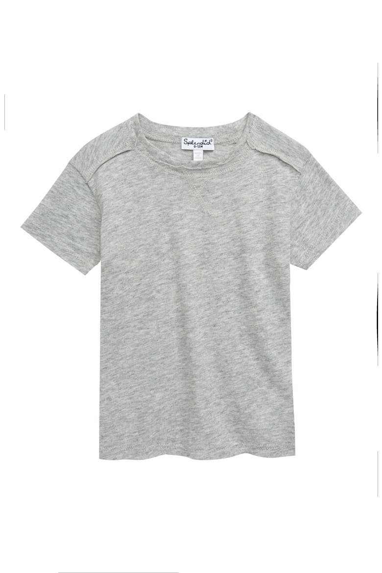 Jersey T-Shirt, Main, color, HEATHER GREY
