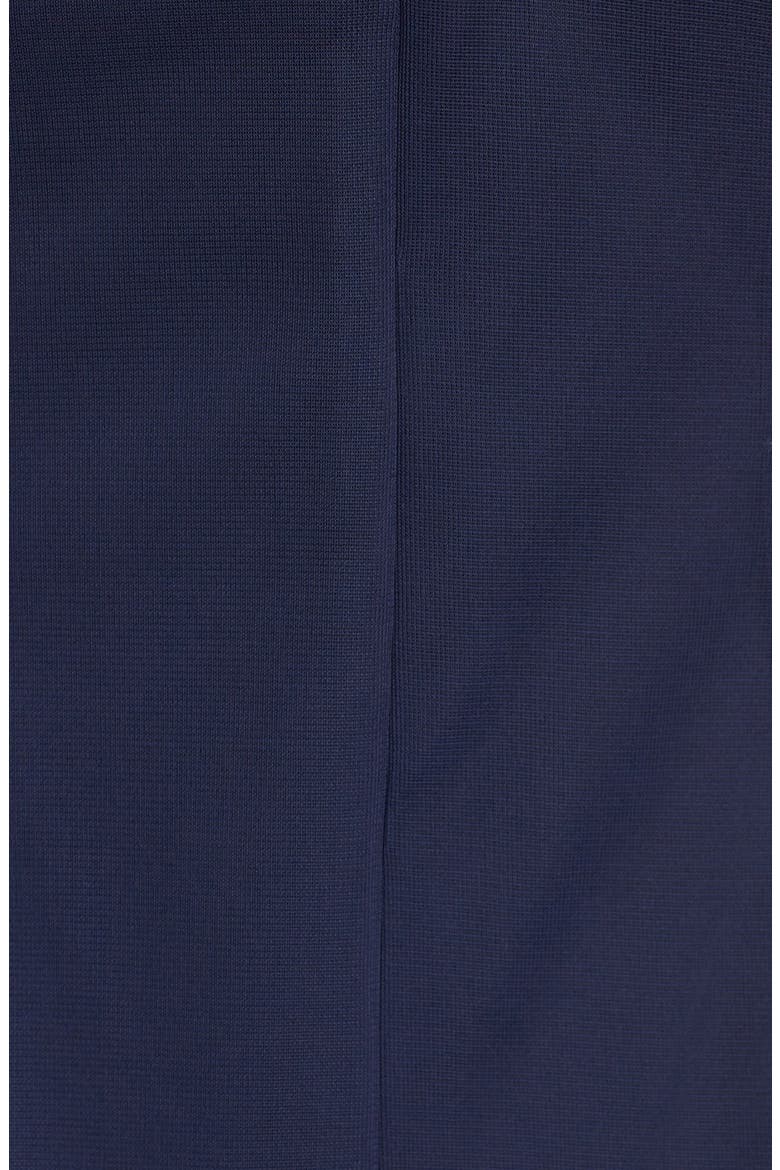 Lace Ruffle Column Gown, Alternate, color, NAVY
