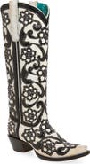 CORRAL Sequin Embellished Overlay Western Boot
