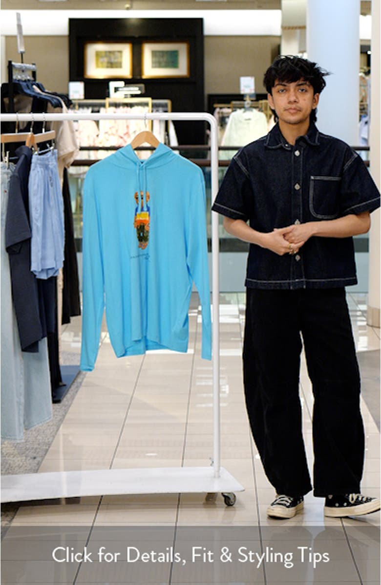 Polo Bear Jersey Graphic Hoodie, sales video thumbnail