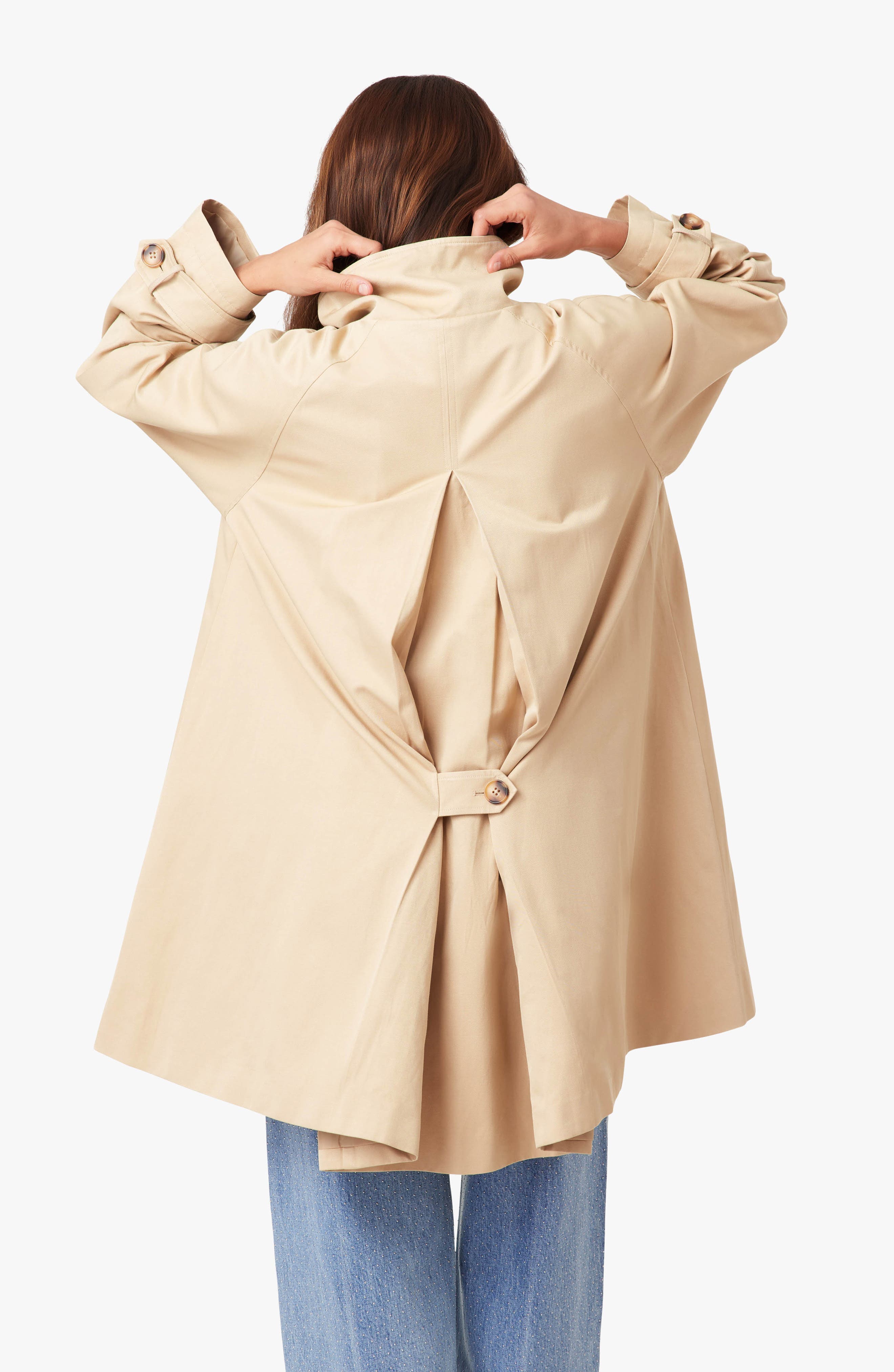 High Neck Trench Coat (Women) | Nordstrom