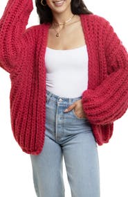 SAACHI Chunky Knit Cardigan