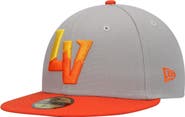 New Era Men's New Era Gray Las Vegas Aviators Authentic Collection Team Alternate 59FIFTY Fitted Hat