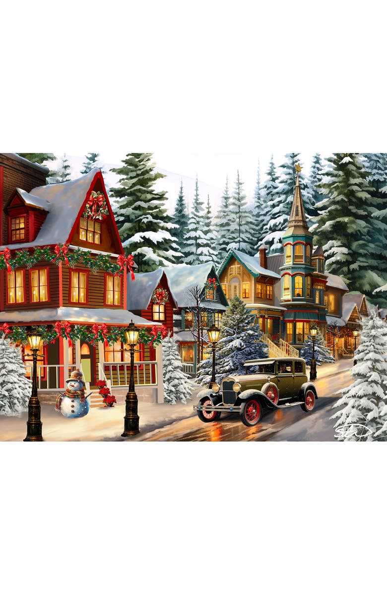 Sunsout Christmas About Town 1000 piece Jigsaw Puzzle for Adults, Alternate, color, Multicolor