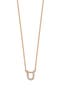  18K Rose Gold - U