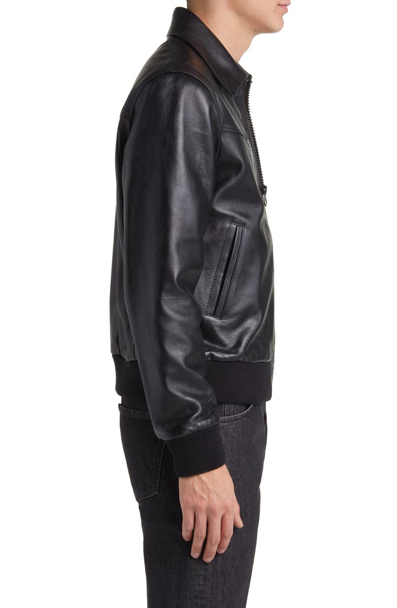 BLK DNM 77 Leather Jacket, Alternate, color,