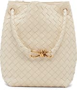 Bottega Veneta Small Andiamo Intrecciato Leather Bucket Bag