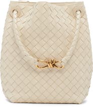 Bottega Veneta Small Andiamo Intrecciato Leather Bucket Bag