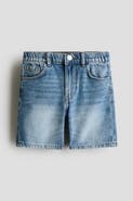 H&M Loose Fit Denim Shorts