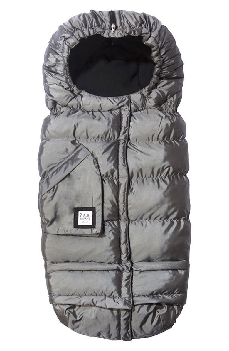 7 A.M. Enfant 212 evolution<sup>®</sup> Extendable Stroller & Car Seat Waterproof Footmuff, Main, color, 