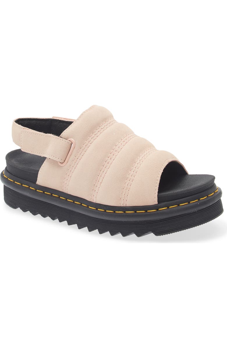 Dr. Martens Kole Slingback Platform Sandal, Main, color, Powder Pink