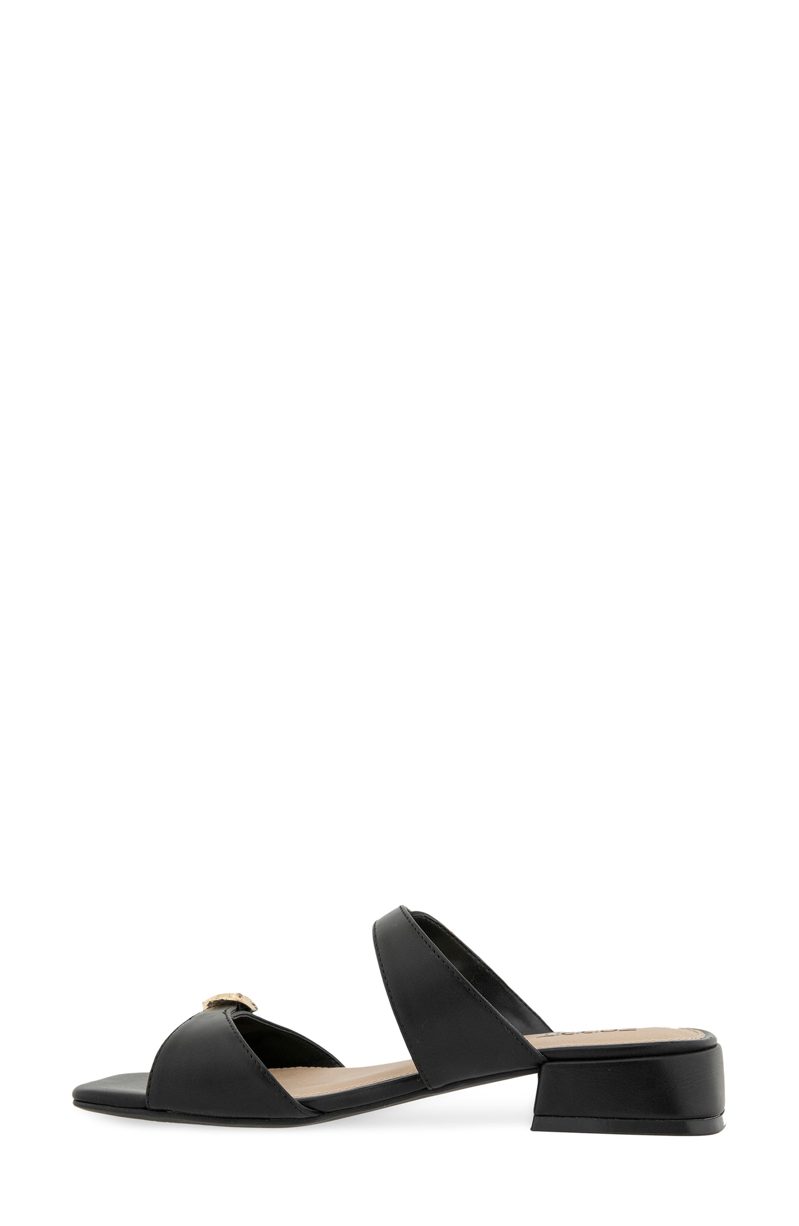 Esprit Megan Slide Sandal, Alternate, color, Black Pu