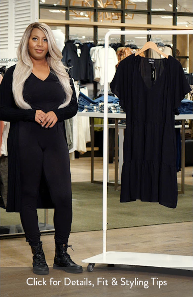 Embroidered Off the Shoulder Dress, sales video thumbnail