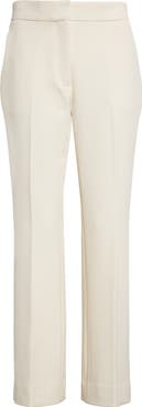 ST. JOHN Stretch Crepe Straight Leg Pants