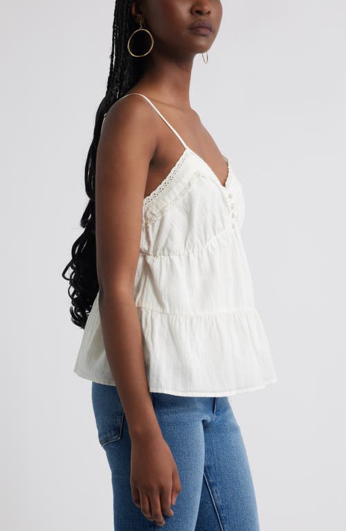 Treasure & Bond Dobby Tiered Camisole