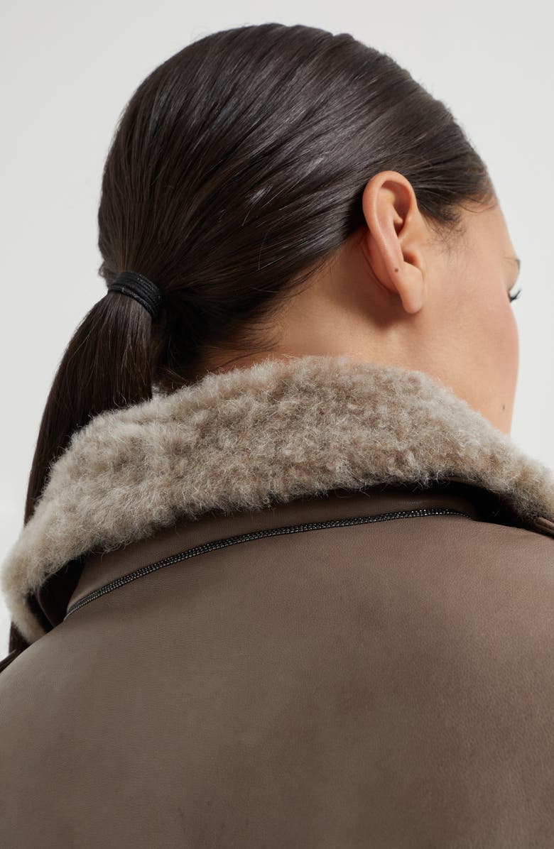 Brunello Cucinelli Nappa leather outerwear, Alternate, color, 