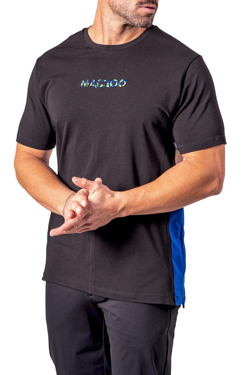 Maceoo Resistance Embroidered T-Shirt, Alternate, color, Black
