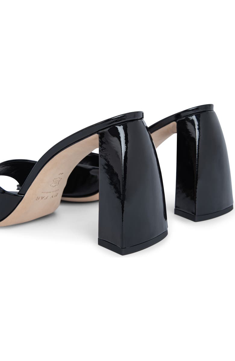 By Far Michele Square Toe Sandal, Alternate, color,