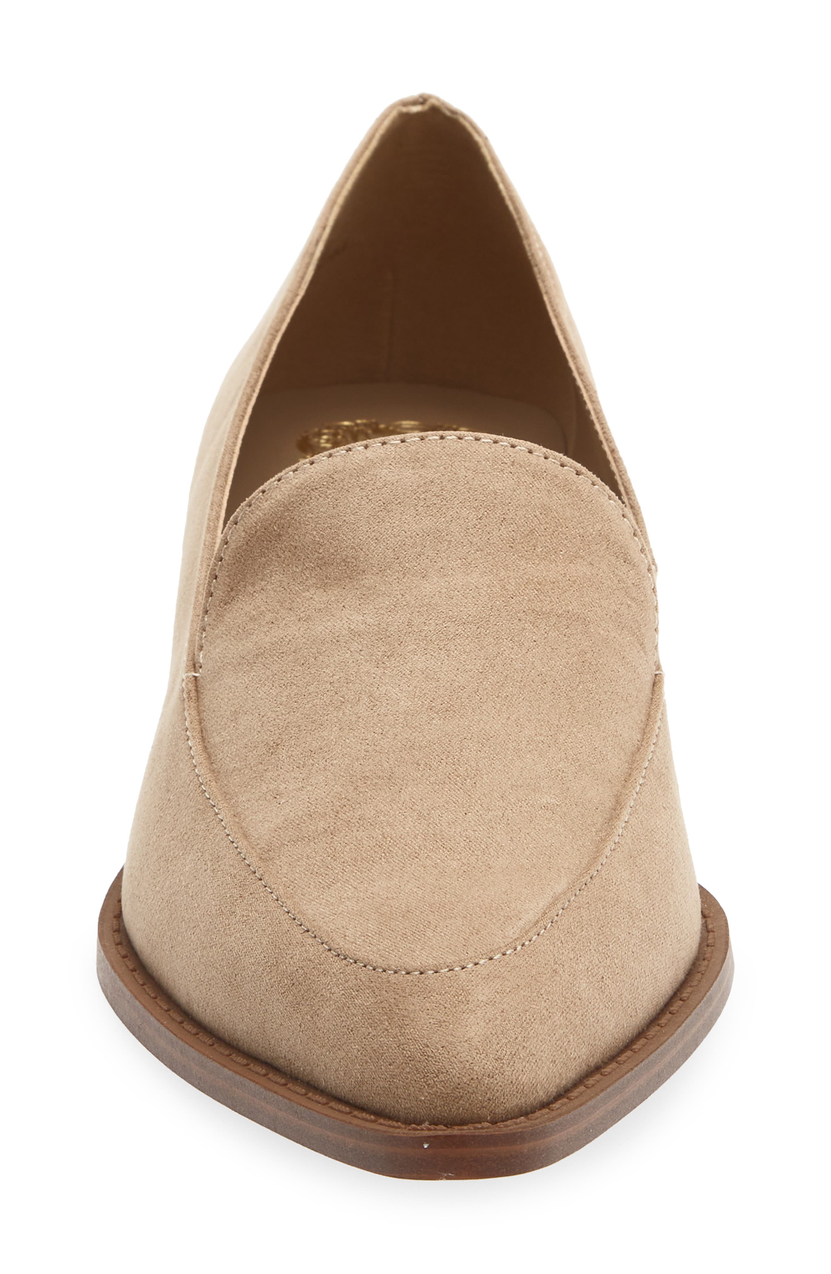 Becarda Pointed Toe Loafer Pump, Alternate, color, TORTILLA