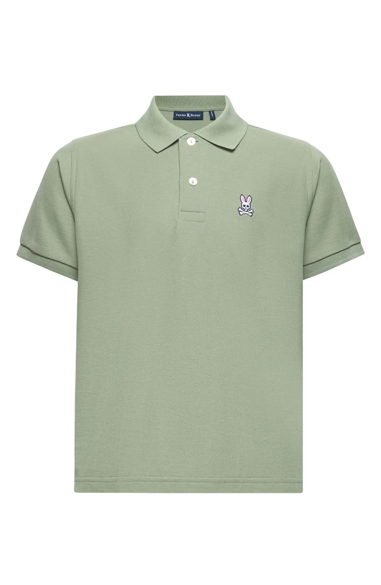 Psycho Bunny Kids
 Cotton Piqué Polo, Main, color, 