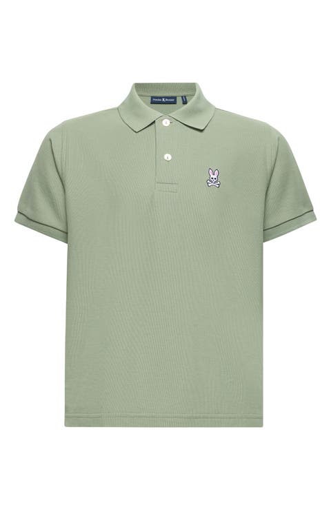 PSYCHO BUNNY ノースリーブワンピース ネイビー新品 Psycho Bunny（サイコバニー）の「[GOLF] NEONTUBE 半袖