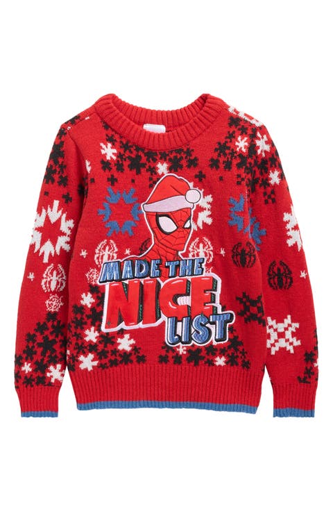 Kids' Spider-Man Christmas Sweater (Little Kid)