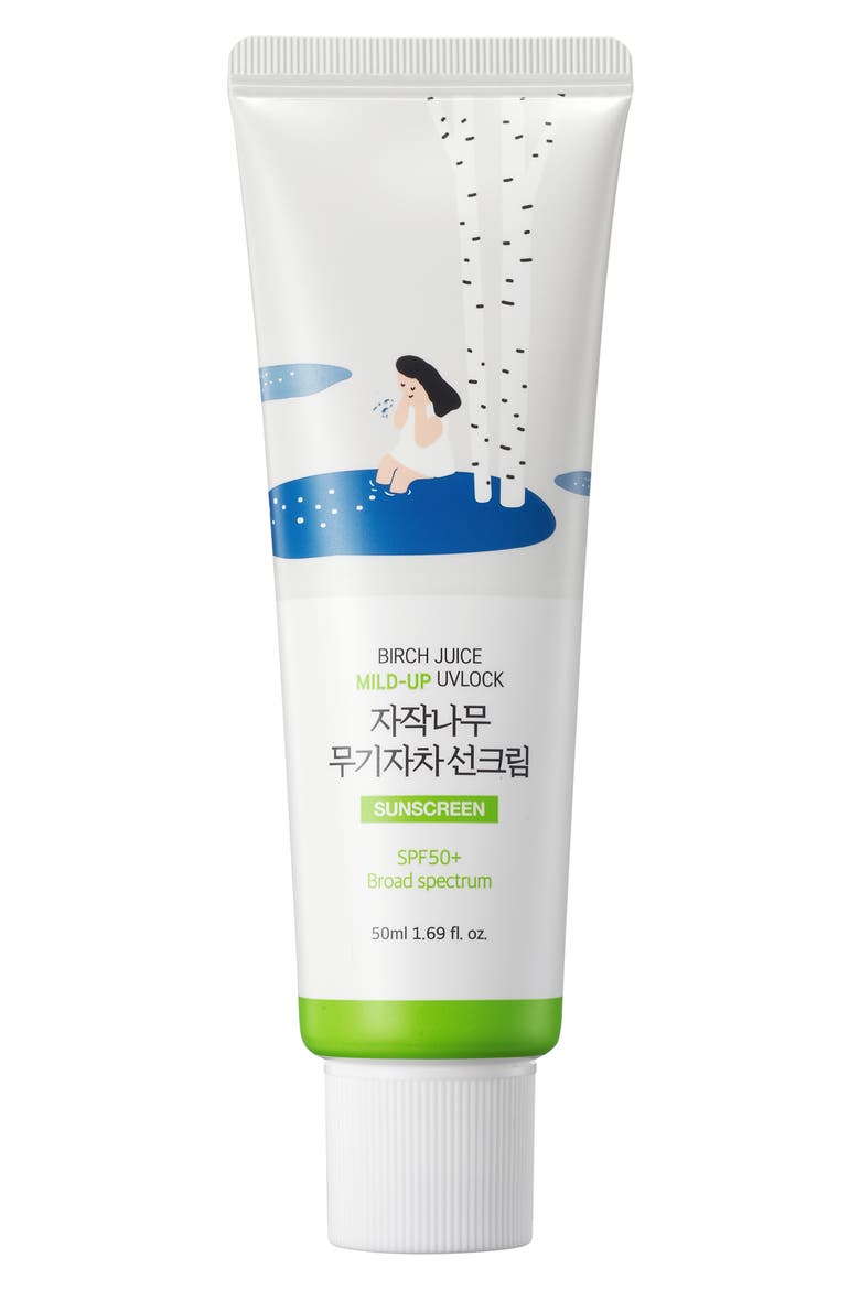 Birch Mild-Up Sunscreen UVLock SPF 50+ Broad Spectrum, Main, color, NO COLOR