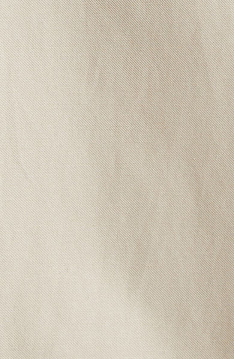 Max Mara Double Breasted Water Resistant Short Swing Trench Coat, Alternate, color,