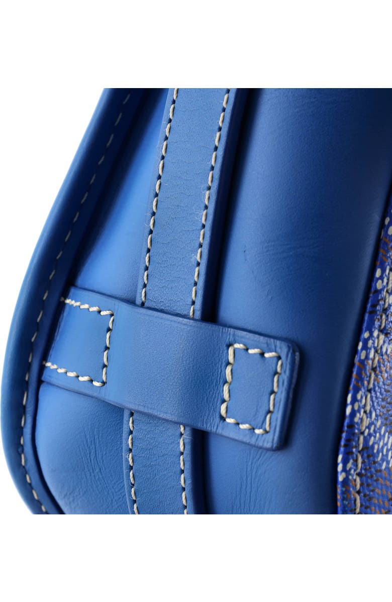 Pre-Owned Goyard Belvedere II Messenger Bag Coated Canvas MM, Alternate, color, Blue