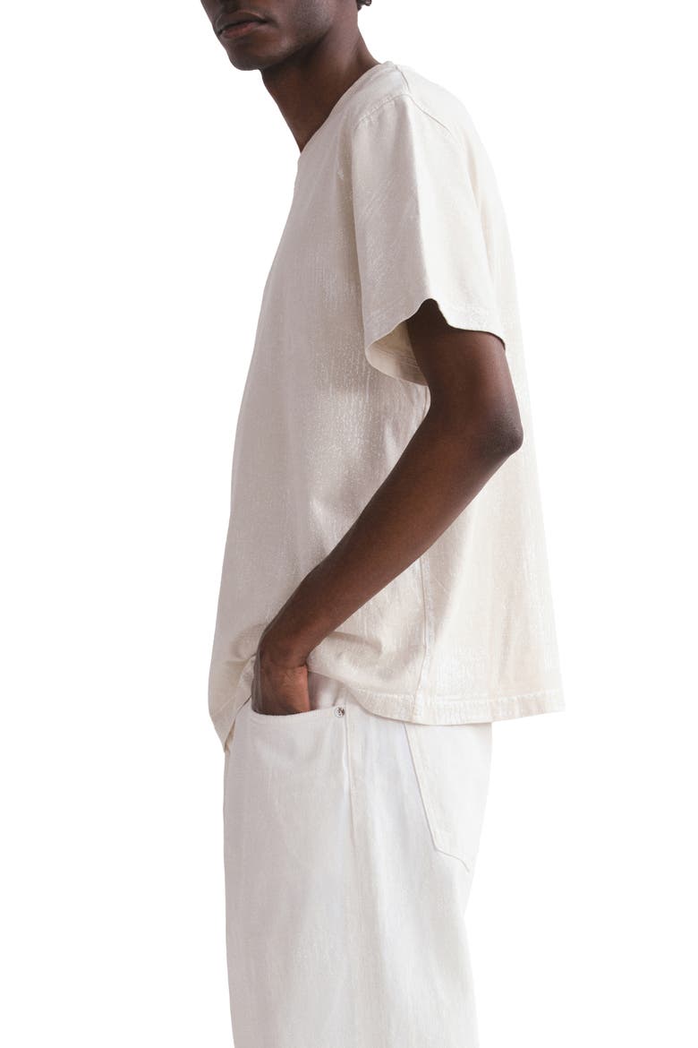 Asha Paint Print T-Shirt, Alternate, color, TEMPO SOFT WHITE