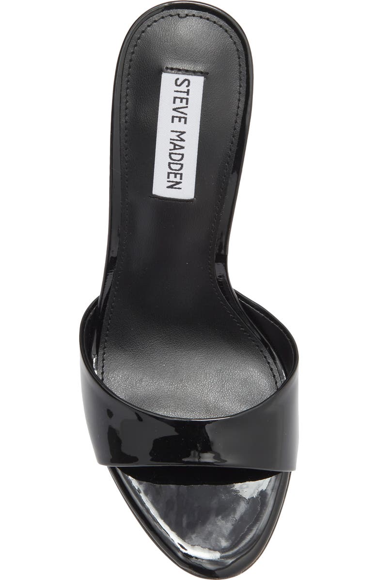 Steve Madden Porcha Stiletto Mule Sandal, Alternate, color, Black