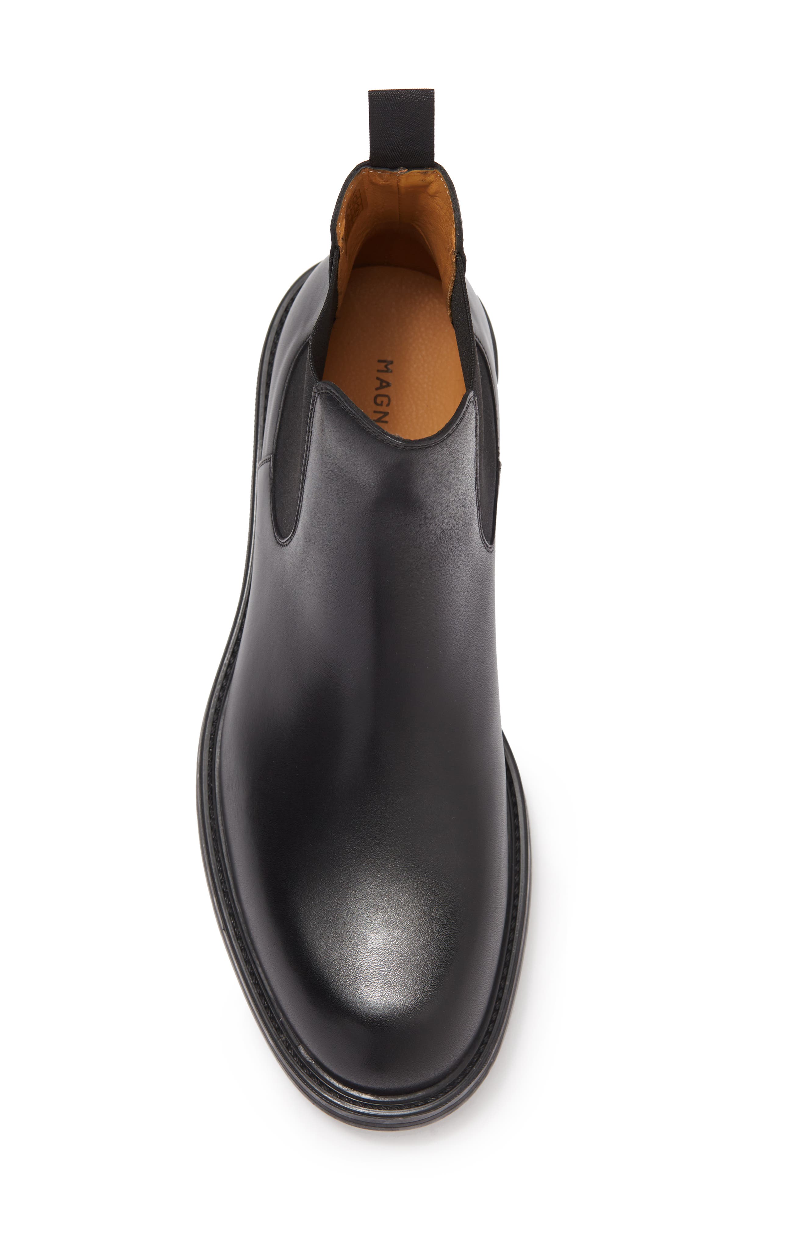 Magnanni Bonn Leather Chelsea Boot, Alternate, color, 