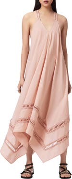 AllSaints Lil Handkerchief Hem Cotton Dress
