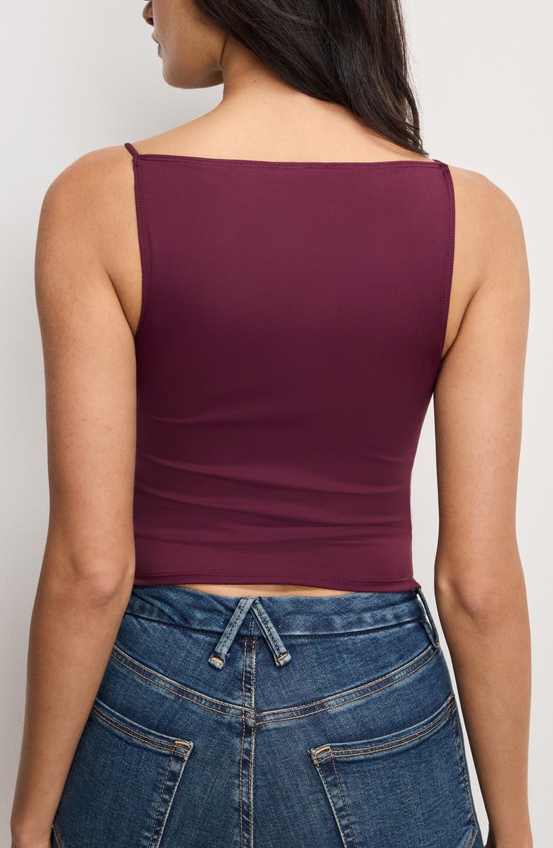 Good American Weightless Sleeveless Tank, Alternate, color, Fig007