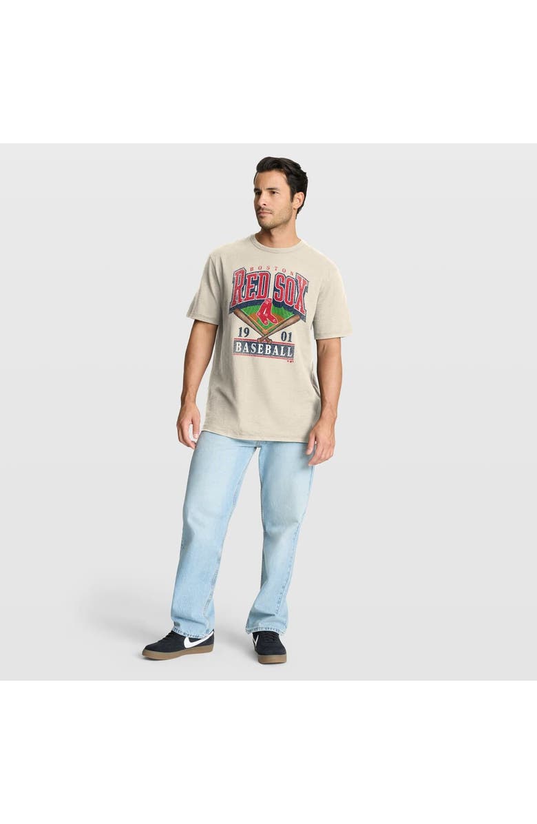 FANATICS Men's Fanatics Tan Boston Red Sox Stadium Slub T-Shirt, Alternate, color, Tan