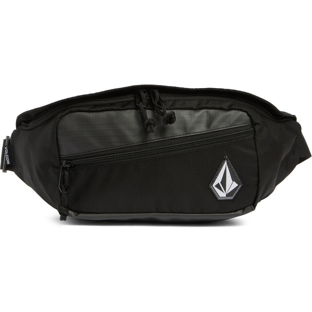 Volcom Front Man Belt Bag In Black