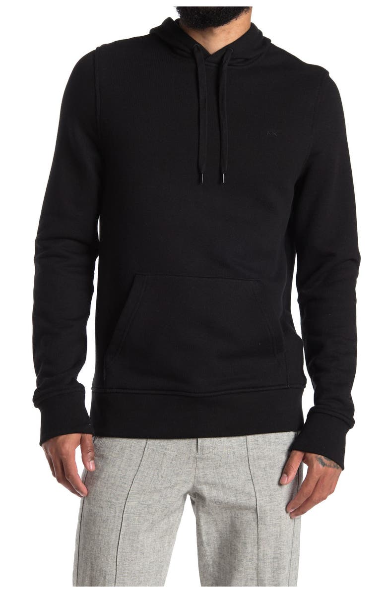 Michael Kors Long Sleeve French Terry Hooded Sweater, Main, color,