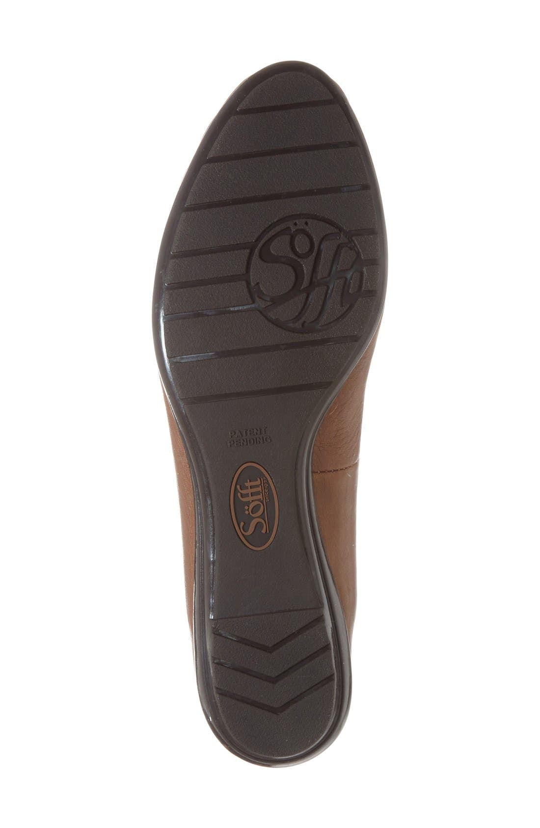 'Bryce' Flat, Alternate, color, WHISKEY TAN LEATHER