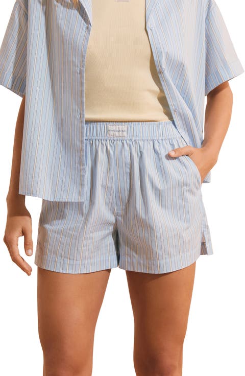 Benicio Cotton Pajama Shorts