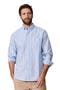  Blue Irregular Stripe