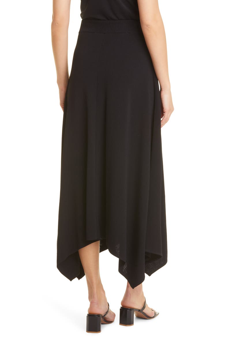Handkerchief Skirt, Alternate, color, BLACK