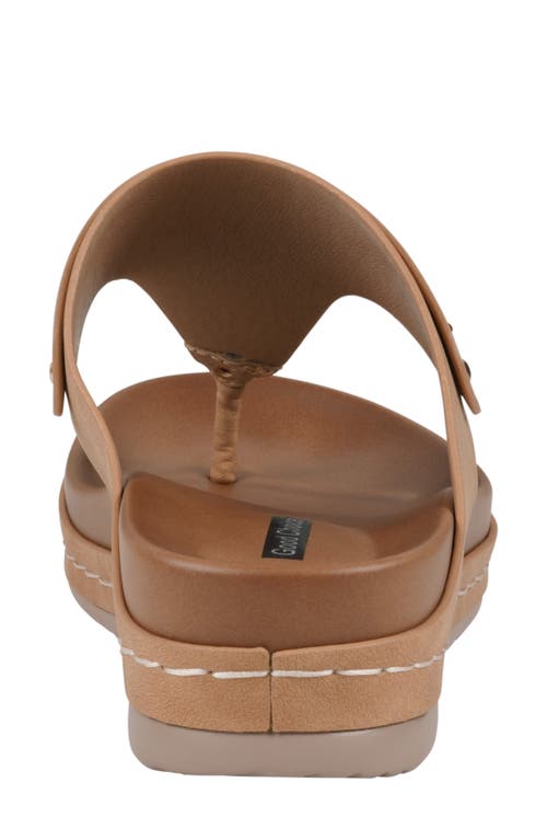 Gc Shoes Tani Comfort Slide Sandal In Tan